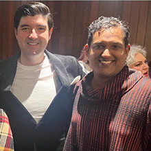 Asitha Tennekoon, tenor, Clarence Frazer, baritone & Caitlin Wood, soprano
