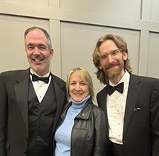 Giles Tomkins, bass-baritone & Daniel Cabena, countertenor, with Kathy Domoney
